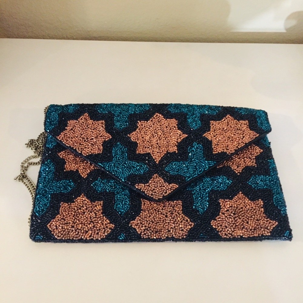 Worn Once From St. Xavier Beaded Crossbody $128